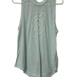 Peloton Women's Aqua Muscle Tee